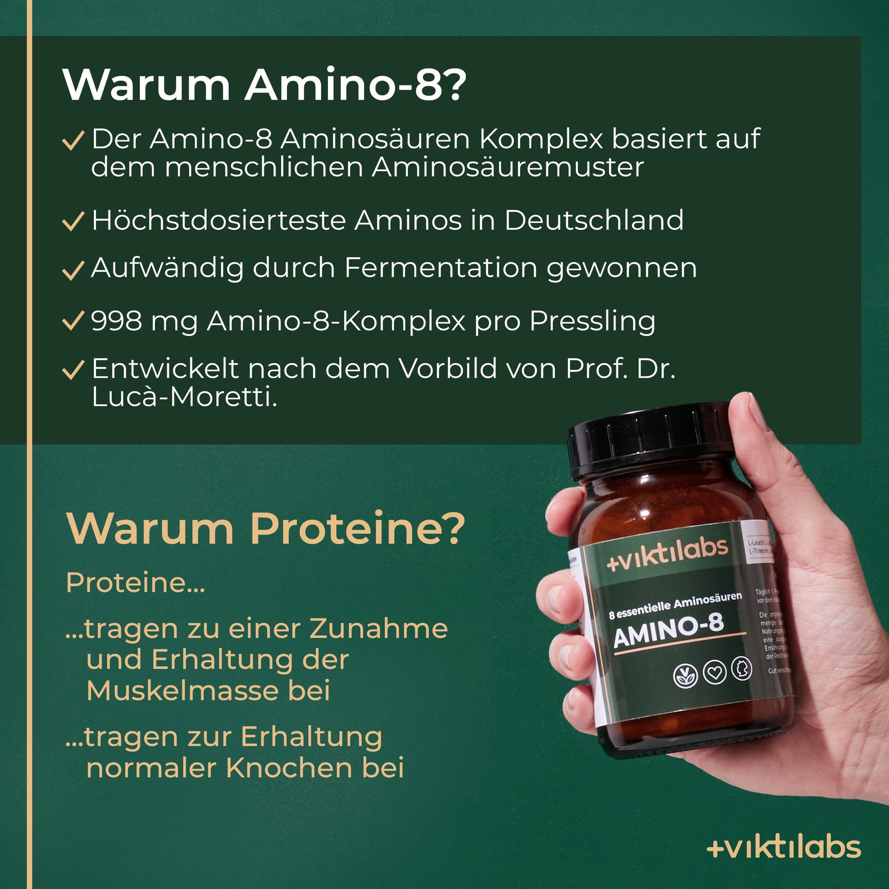 Angebot für Amino 8: Alle essentiellen Aminosäuren