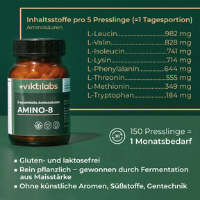 Angebot für Amino 8: Alle essentiellen Aminosäuren