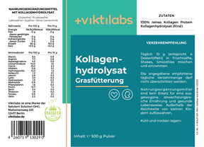 9 packs of grass-fed collagen á 500g 