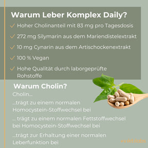 Angebot für Leber Komplex Daily (vegan) - 120 Kapseln